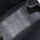 HERMES Garden Party PM Hand Bag Canvas Black Silver Auth BA14200-17