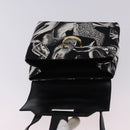 Salvatore Ferragamo Shoulder Bag Canvas Black Gold Auth BA14201A-15