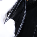 Salvatore Ferragamo Shoulder Bag Canvas Black Gold Auth BA14201A-21