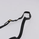 Salvatore Ferragamo Shoulder Bag Canvas Black Gold Auth BA14201A-8
