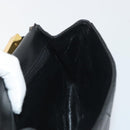 CHANEL Matelasse Chain Shoulder Bag Lamb Skin Black Gold CC Auth BA14204-20
