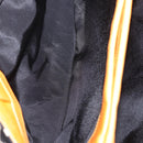 BVLGARI Logo Mania Tote Bag Nylon Black Orange Auth BA14208-20