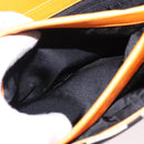 BVLGARI Logo Mania Tote Bag Nylon Black Orange Auth BA14208-23
