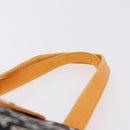 BVLGARI Logo Mania Tote Bag Nylon Black Orange Auth BA14208-8
