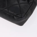 CHANEL Matelasse Waist bag Lamb Skin Red Gold CC Auth BA14211-16
