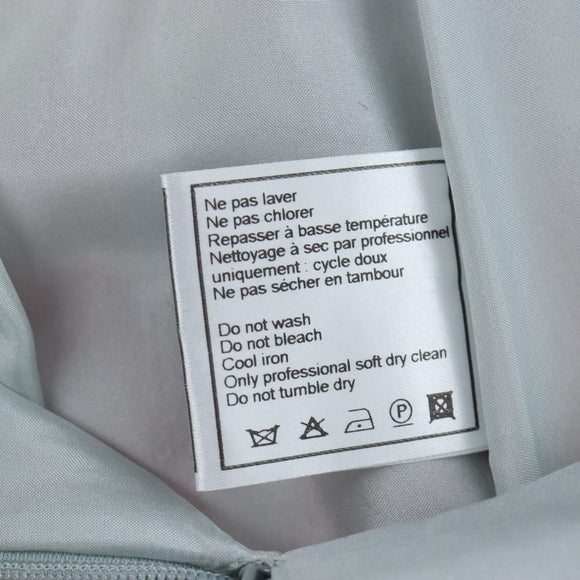 CHANEL Skirt Setup Jacket Cotton Pink CC Auth BA14218SM