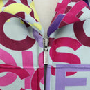 CHANEL Skirt Setup Jacket Cotton Pink CC Auth BA14218SM-6