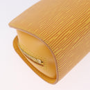 LOUIS VUITTON Epi Dauphine PM Pouch Yellow M48449 LV Auth BA14219-15