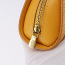 LOUIS VUITTON Epi Dauphine PM Pouch Yellow M48449 LV Auth BA14219-8