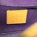 LOUIS VUITTON Epi Dauphine PM Pouch Yellow M48449 LV Auth BA14219-9