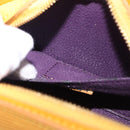 LOUIS VUITTON Epi Dauphine PM Pouch Yellow M48449 LV Auth BA14219-11