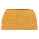 LOUIS VUITTON Epi Dauphine PM Pouch Yellow M48449 LV Auth BA14219-2