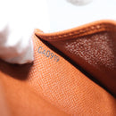 LOUIS VUITTON Monogram Porte Valeurs Cartes Credit Wallet M61823 LV Auth BA14220-12