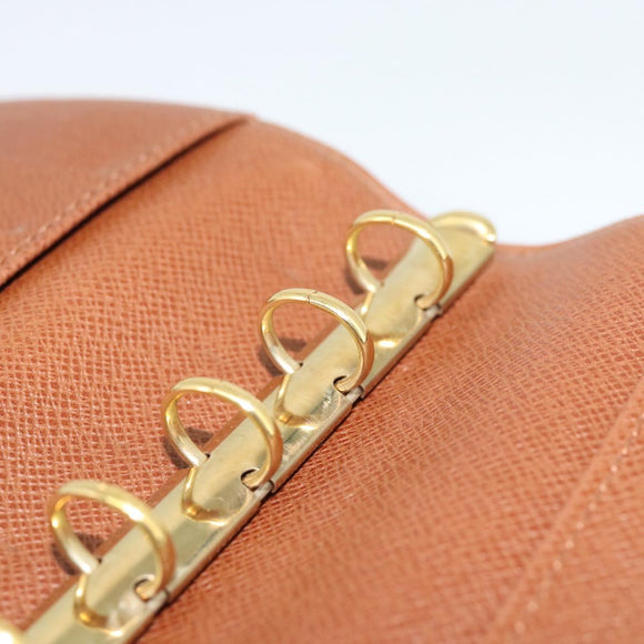 LOUIS VUITTON Monogram Agenda PM Day Planner Cover R20005 LV Auth BA14221