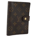 LOUIS VUITTON Monogram Agenda PM Day Planner Cover R20005 LV Auth BA14221-1