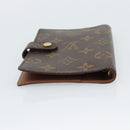 LOUIS VUITTON Monogram Agenda PM Day Planner Cover R20005 LV Auth BA14221-6