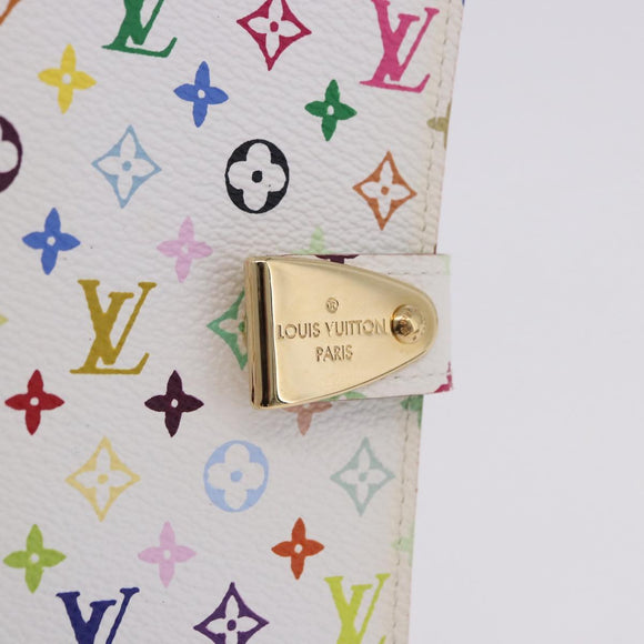 LOUIS VUITTON Multicolor Agenda Partonaire PM Planner Cover R21059 Auth BA14222V