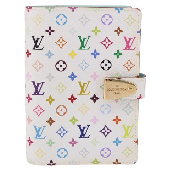 LOUIS VUITTON Multicolor Agenda Partonaire PM Planner Cover R21059 Auth BA14222V