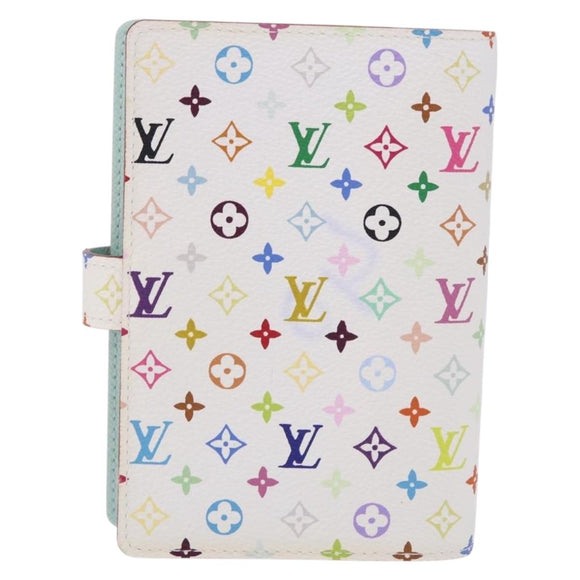 LOUIS VUITTON Multicolor Agenda Partonaire PM Planner Cover R21059 Auth BA14222V