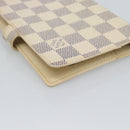 LOUIS VUITTON Damier Azur Agenda PM Day Planner Cover R20706 LV Auth BA14223-16