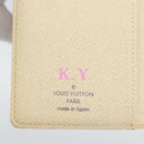 LOUIS VUITTON Damier Azur Agenda PM Day Planner Cover R20706 LV Auth BA14223-17
