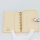 LOUIS VUITTON Damier Azur Agenda PM Day Planner Cover R20706 LV Auth BA14223-8