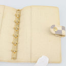 LOUIS VUITTON Damier Azur Agenda PM Day Planner Cover R20706 LV Auth BA14223-19