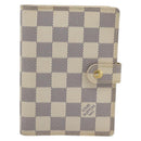 LOUIS VUITTON Damier Azur Agenda PM Day Planner Cover R20706 LV Auth BA14223-13