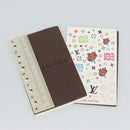 LOUIS VUITTON Damier Azur Agenda PM Day Planner Cover R20706 LV Auth BA14223-23