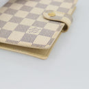 LOUIS VUITTON Damier Azur Agenda PM Day Planner Cover R20706 LV Auth BA14223-7