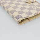 LOUIS VUITTON Damier Azur Agenda PM Day Planner Cover R20706 LV Auth BA14223-14
