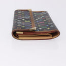 LOUIS VUITTON Monogram Multicolor Porte Tresor International M92658 Auth BA14226-4