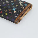 LOUIS VUITTON Monogram Multicolor Porte Tresor International M92658 Auth BA14227-15