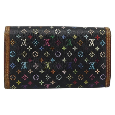 LOUIS VUITTON Monogram Multicolor Porte Tresor International M92658 Auth BA14227 - 0
