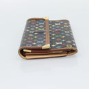 LOUIS VUITTON Monogram Multicolor Porte Tresor International M92658 Auth BA14227-3