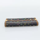 LOUIS VUITTON Monogram Multicolor Porte Tresor International M92658 Auth BA14227-5