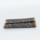 LOUIS VUITTON Monogram Multicolor Porte Tresor International M92658 Auth BA14227-6