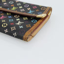 LOUIS VUITTON Monogram Multicolor Porte Tresor International M92658 Auth BA14227-7