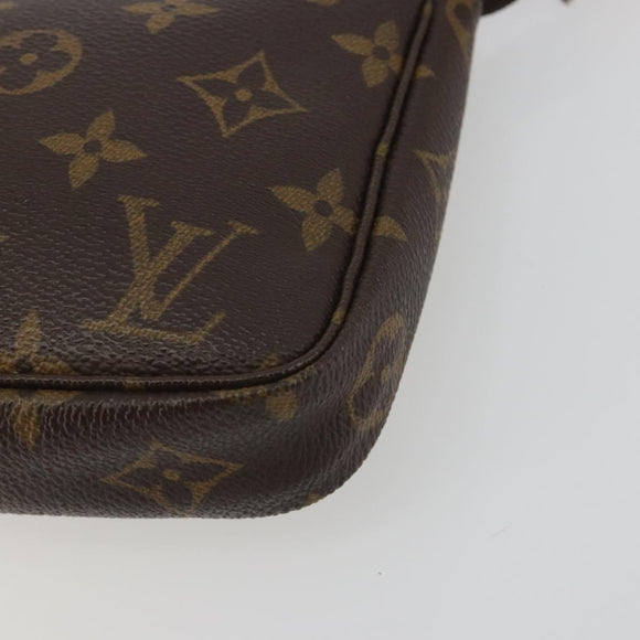 LOUIS VUITTON Monogram Pochette Accessoires Pouch M51980 LV Auth BA14229