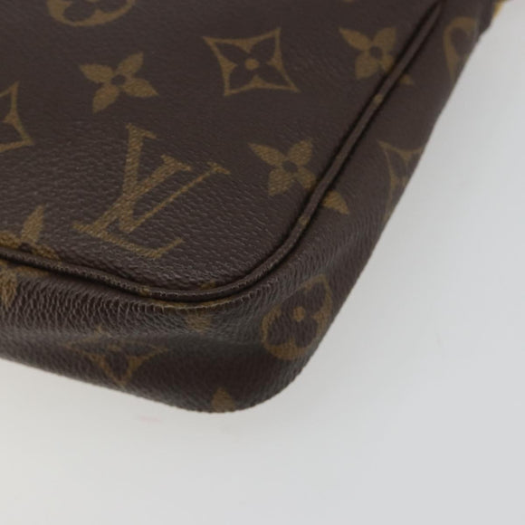 LOUIS VUITTON Monogram Pochette Accessoires Pouch M51980 LV Auth BA14229