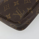 LOUIS VUITTON Monogram Pochette Accessoires Pouch M51980 LV Auth BA14229-17