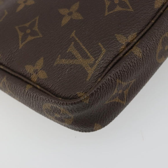LOUIS VUITTON Monogram Pochette Accessoires Pouch M51980 LV Auth BA14229