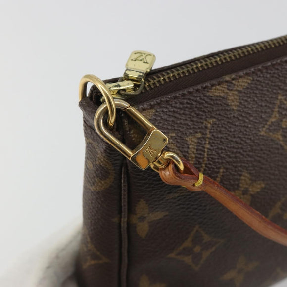 LOUIS VUITTON Monogram Pochette Accessoires Pouch M51980 LV Auth BA14229