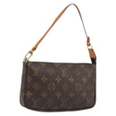 LOUIS VUITTON Monogram Pochette Accessoires Pouch M51980 LV Auth BA14229-1