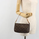 LOUIS VUITTON Monogram Pochette Accessoires Pouch M51980 LV Auth BA14229-21