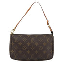 LOUIS VUITTON Monogram Pochette Accessoires Pouch M51980 LV Auth BA14229-13