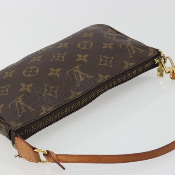 LOUIS VUITTON Monogram Pochette Accessoires Pouch M51980 LV Auth BA14229
