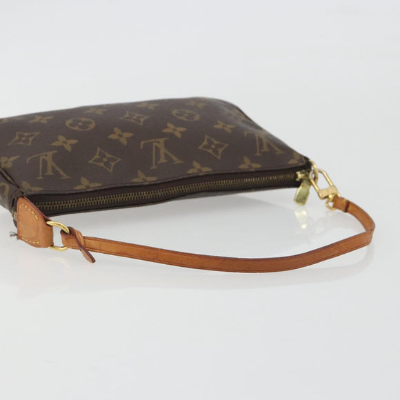 LOUIS VUITTON Monogram Pochette Accessoires Pouch M51980 LV Auth BA14229