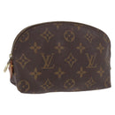 LOUIS VUITTON Monogram Pochette Cosmetic PM Cosmetic Pouch M47515 Auth BA14231-1