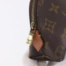 LOUIS VUITTON Monogram Pochette Cosmetic PM Cosmetic Pouch M47515 Auth BA14231-8